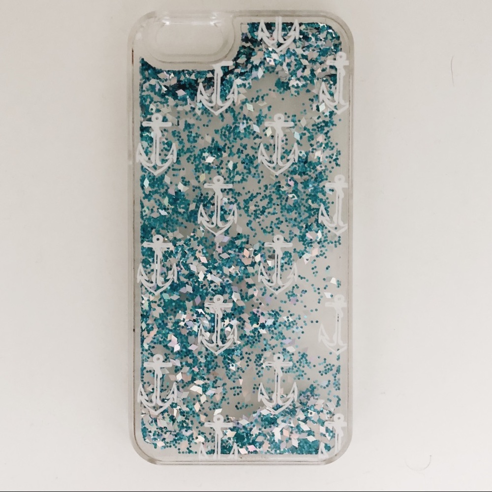 iPhone 6 Liquid Anchor Glitter Case